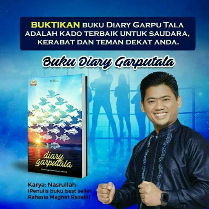 Jual Buku Diary Garputala Garpu Tala Ustadz Nasrullah Magnet Rezeki