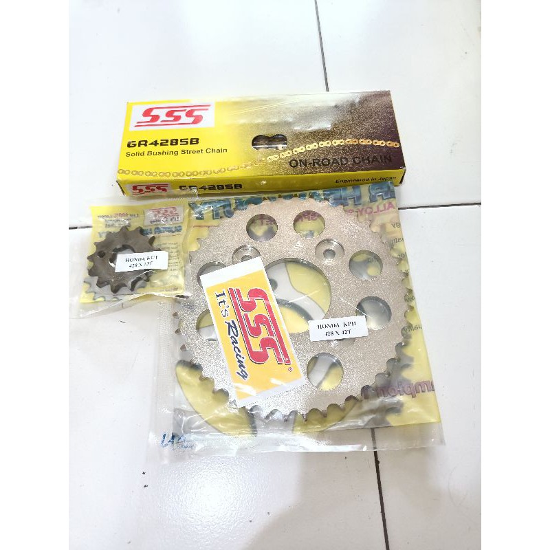 Jual Gear Set Sss Original Vixion Cb Cbr R Klx D Tracker