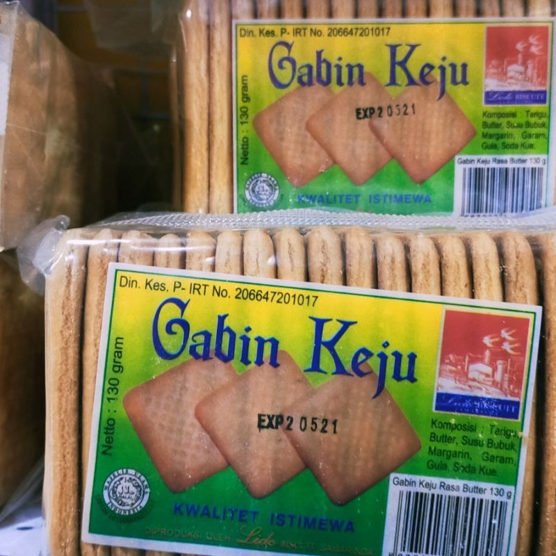 Jual KUE ROTI GABIN KEJU SAMARINDA 130GR | Shopee Indonesia