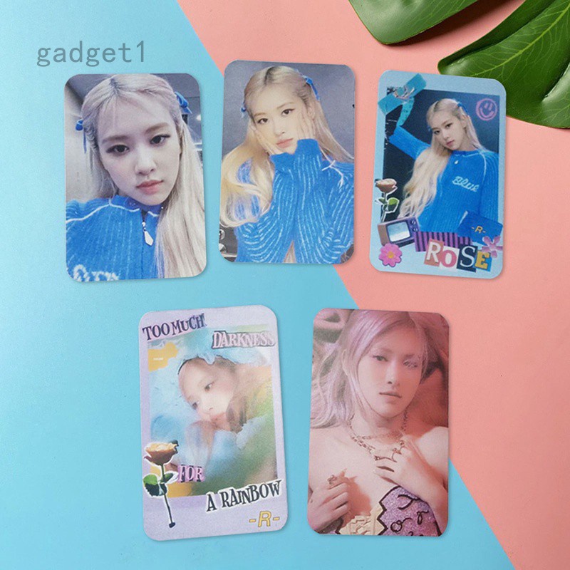 Jual Pcs Kartu Lomo Foto Blackpink Rose St Single Album R Shopee