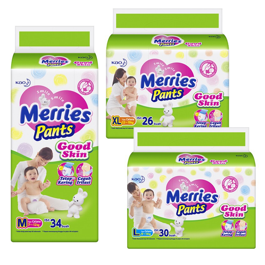 Jual Merries Good Pants M34/L30/XL26 | Shopee Indonesia