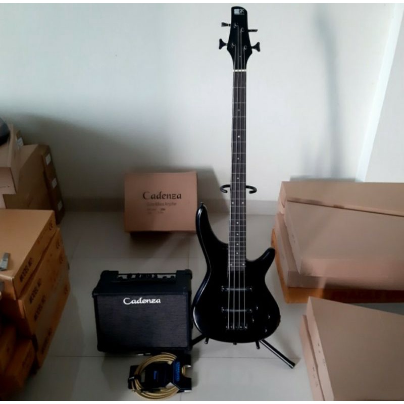 Jual paket lengkap siap pakai bass ibanez SDGR 4 plus ampli dan kabel ...