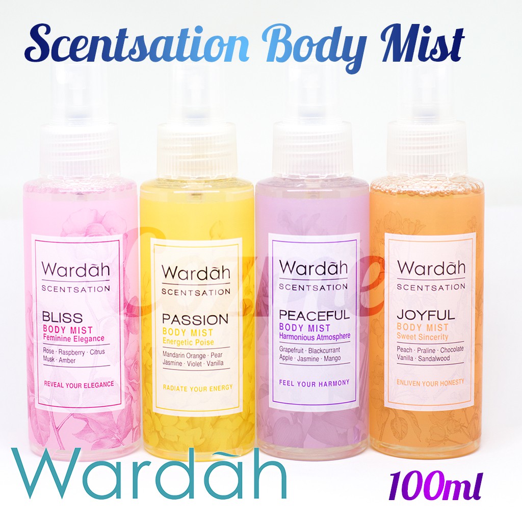 Wardah body outlet mist passion