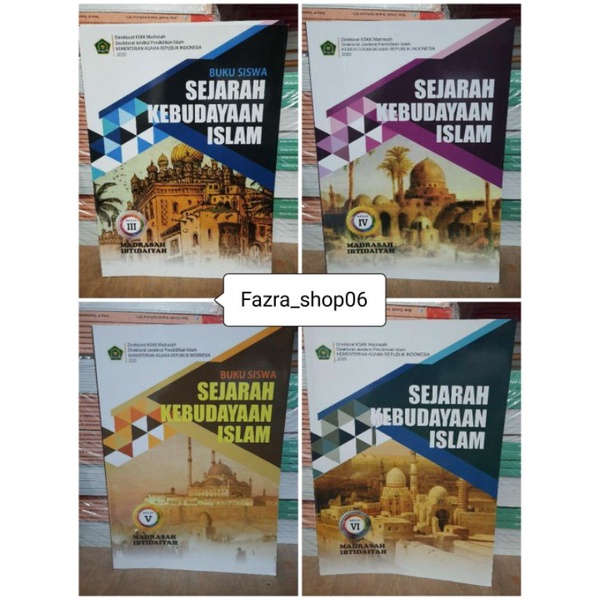 Jual Buku Siswa SKI Sejarah Kebudayaan Islam Mi Kelas 3/4/5/6 Kemenag ...