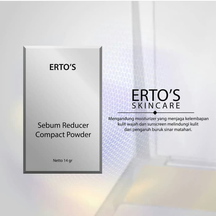 Jual ALL IN1 Ertos Sebum Reducer Compact Powder Original | Shopee Indonesia