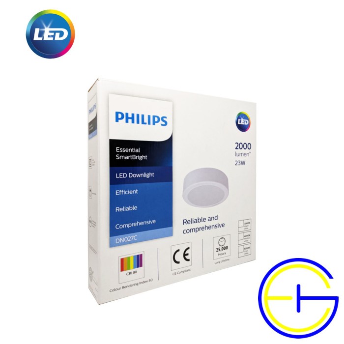 Jual Dn027c Led20 23w D225 Downlight Outbow Led Philips Shopee Indonesia 