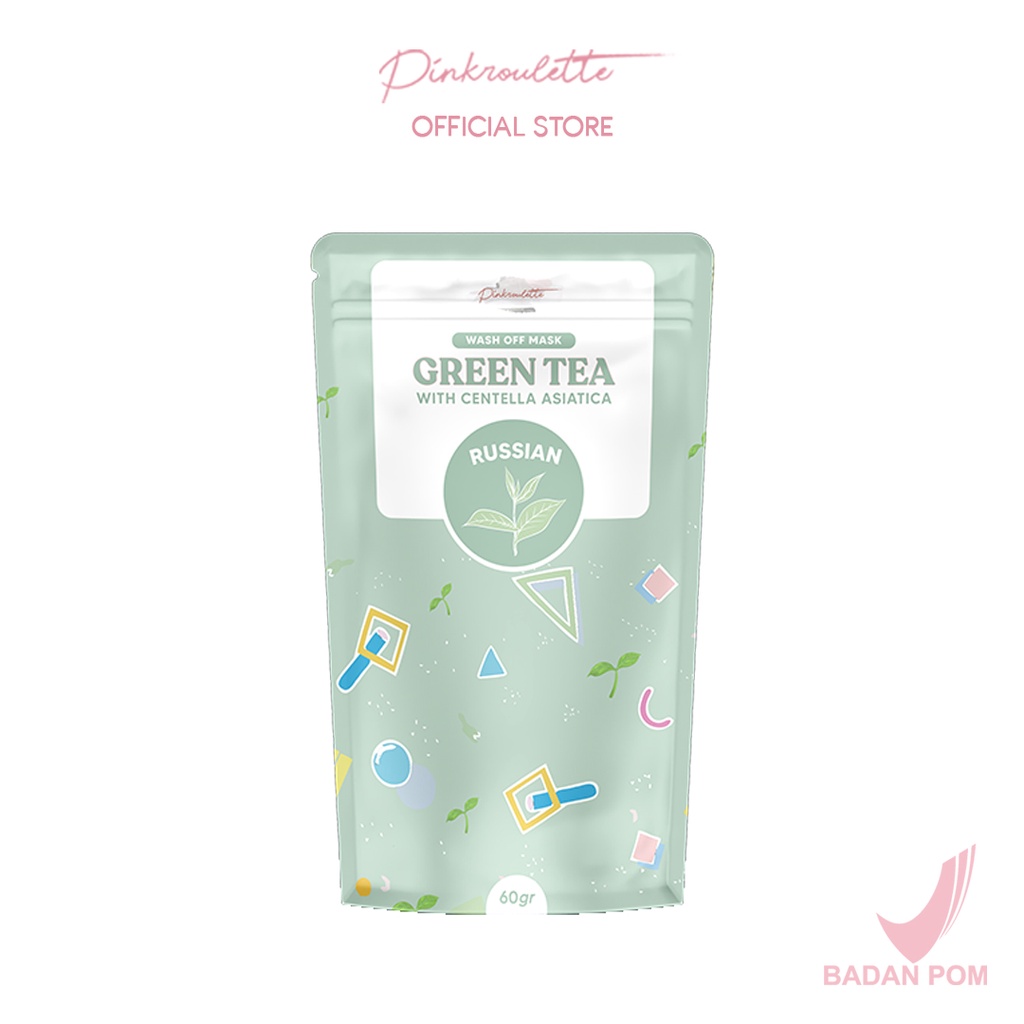 Jual Masker Russian Greentea by PinkRoulette | Masker Wajah Organic ...