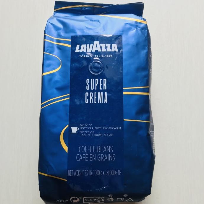 Jual Lavazza Super Crema 1 Kg / Coffee Beans Cafe En Grains | Shopee ...