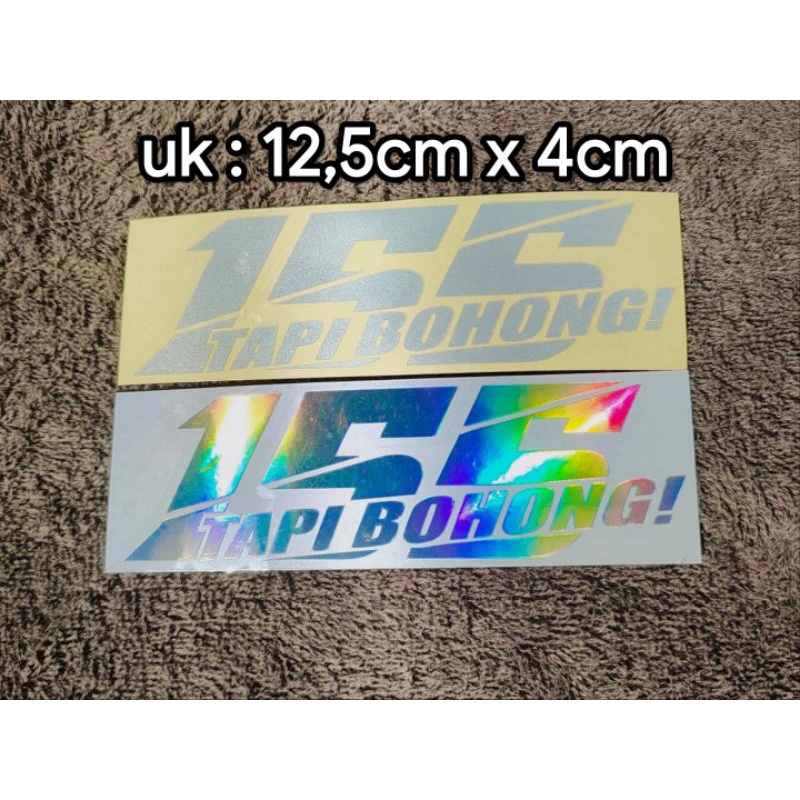 Jual sticker cutting 155 TAPI BOHONG | Shopee Indonesia