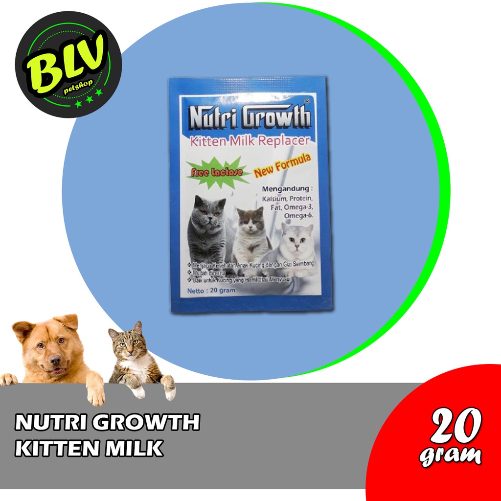 Nutri growth 2024 kitten milk replacer