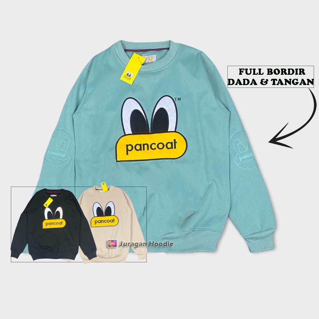 Jual Sweater Crewneck Pria Pancoat Bordir Sweater Hoodie Pancoat Original Usa Newyork Pria Wanita Shopee Indonesia