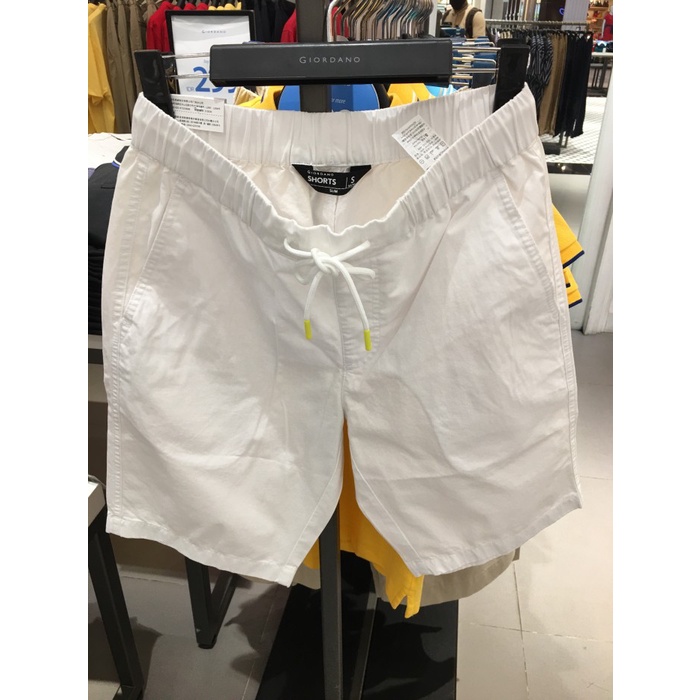 Celana Pendek Terbaru Celana Pendek Pria Giordano Original Short Pants Giordano Putih S