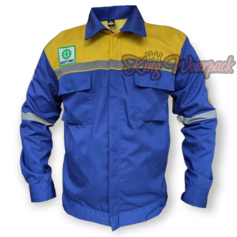Jual WEARPACK SAFETY/ ATASAN SAFETY/ KEMEJA SAFETY/ SERAGAM PROYEK ...