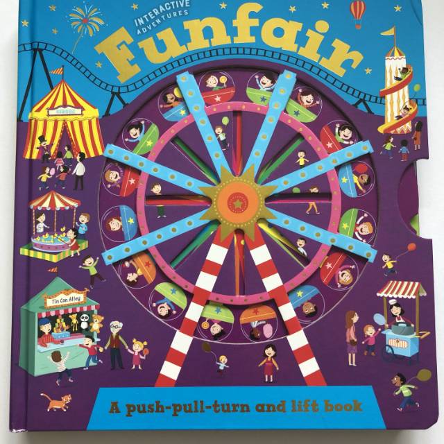 Jual Buku Interactive Anak Adventure Funfair a push - pull - turb and ...