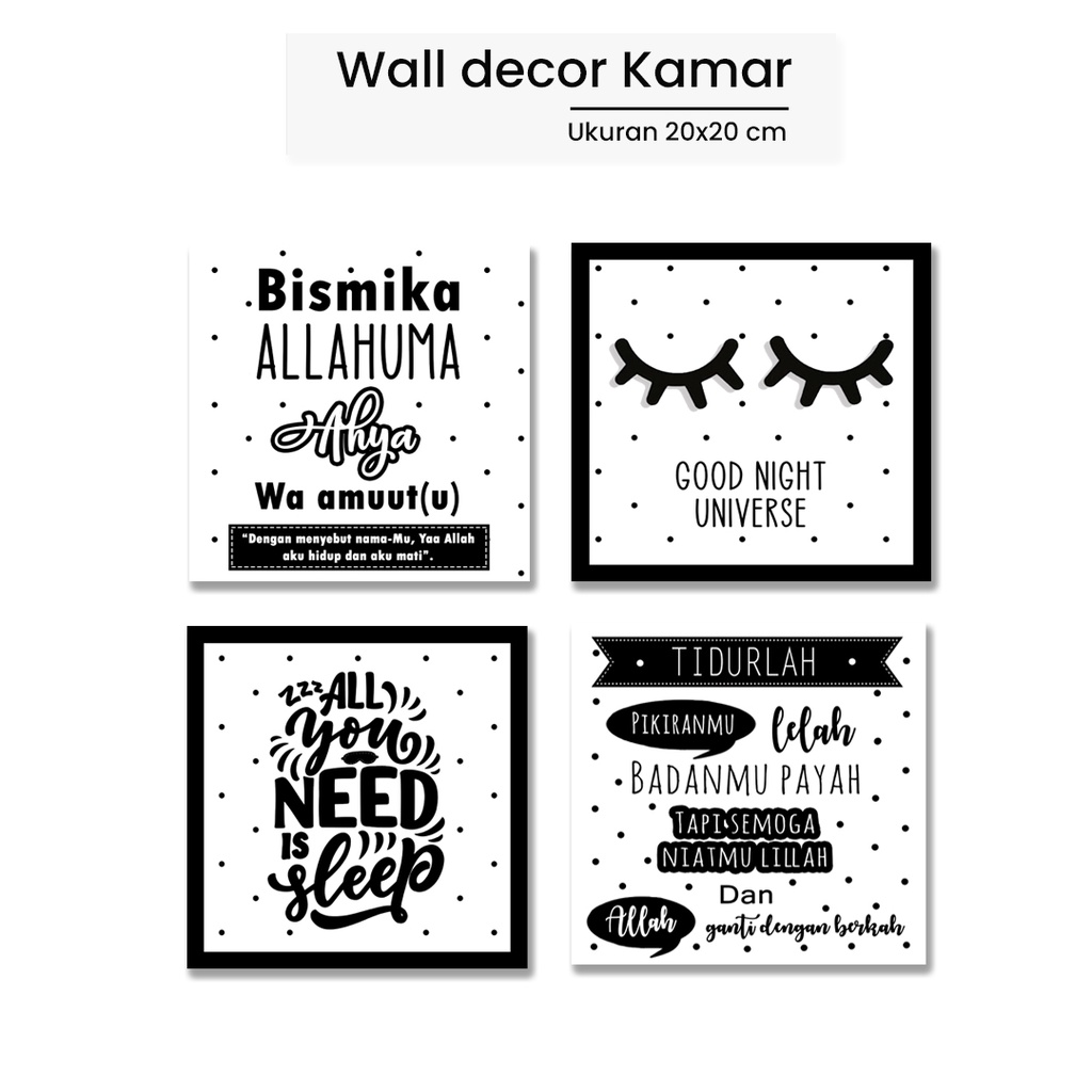 Jual Hiasan Pajangan Dinding Dekorasi Kamar Tidur Rumah Minimalis