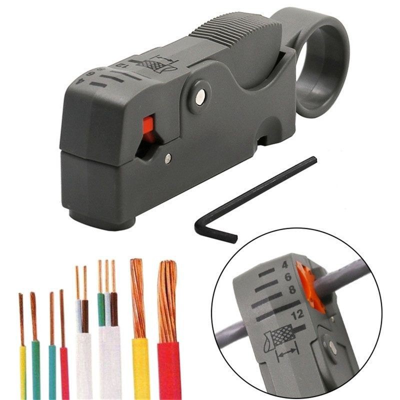 Jual Alat Pengupas Kabel Putar Coaxial Wire Cable Stripper Cutter ...