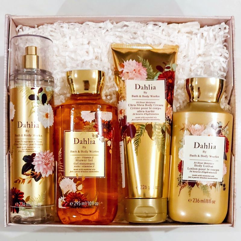 Jual BBW DAHLIA GIFT SET PAKET BATH & BODY WORKS Shopee Indonesia