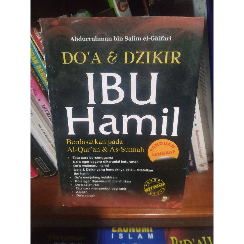 Jual Buku Doa Dan Dzikir Ibu Hamil Berdasarkan Al Quran Dan Hadist