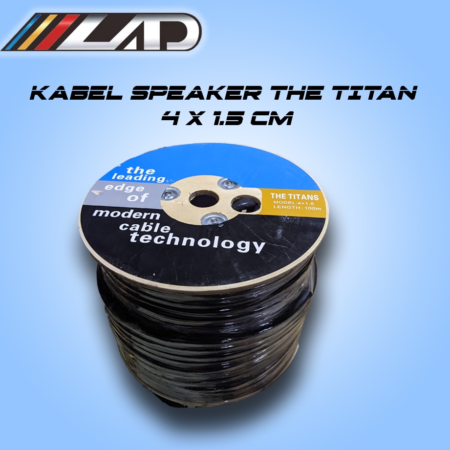 Jual Kabel Speaker The Titans 2/4/6/8 X 1.5/2.5 100 Meter | Shopee ...