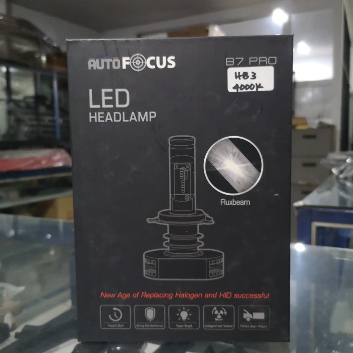 Jual LED Autofocus HB3 4000K FluxBeam (Bohlam Mobil) | Shopee Indonesia