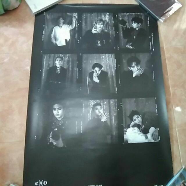 Jual EXO-LOTTO official poster | Shopee Indonesia