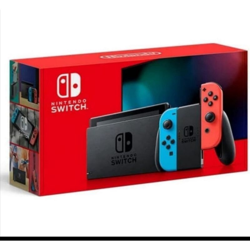 Jual Nintendo switch v2 ofw normal fullset | Shopee Indonesia
