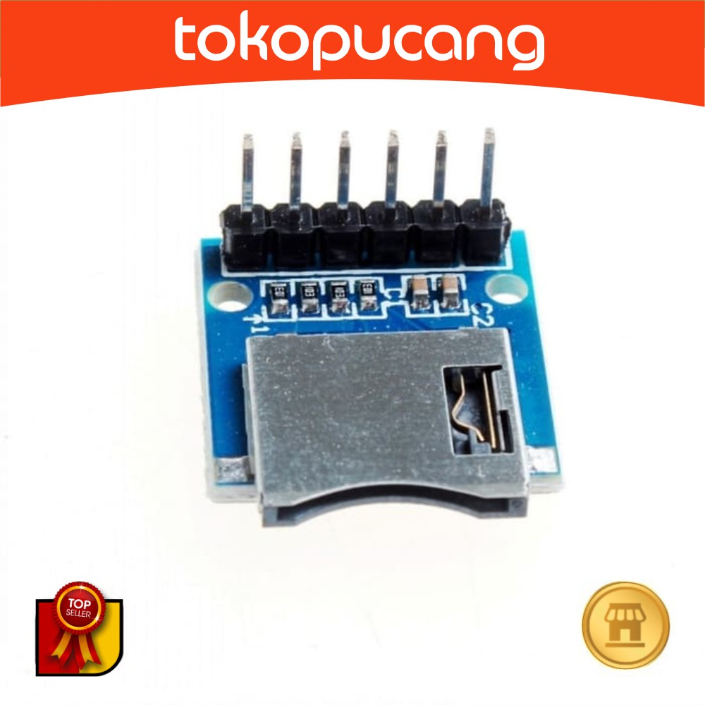 Jual Mini SD Card Module Micro SD Card Module for Arduino | Shopee ...
