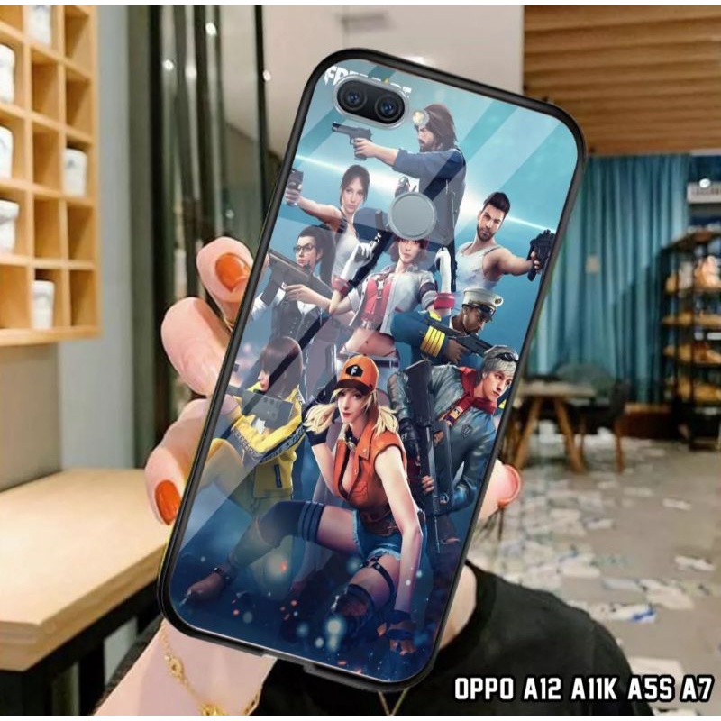 Jual Ax Case custom Oppo F9 A3s A5s Fashion Gaming Freefire Mobile