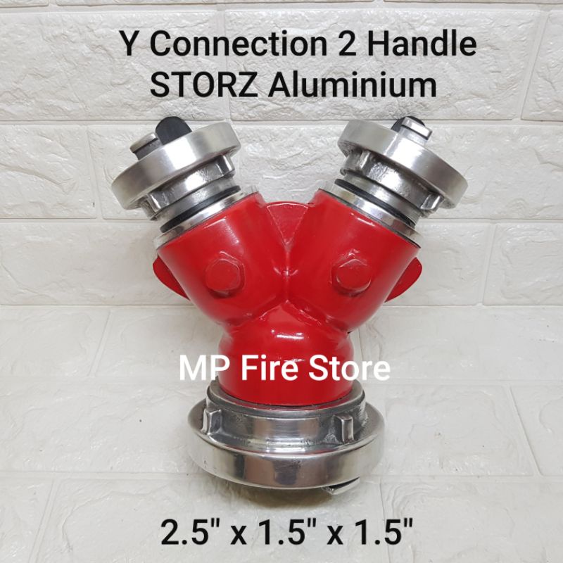 Jual Y CONNECTION 2 HANDLE 2.5 x 1.5 x 1.5 in STORZ FIRE BREACHING ...