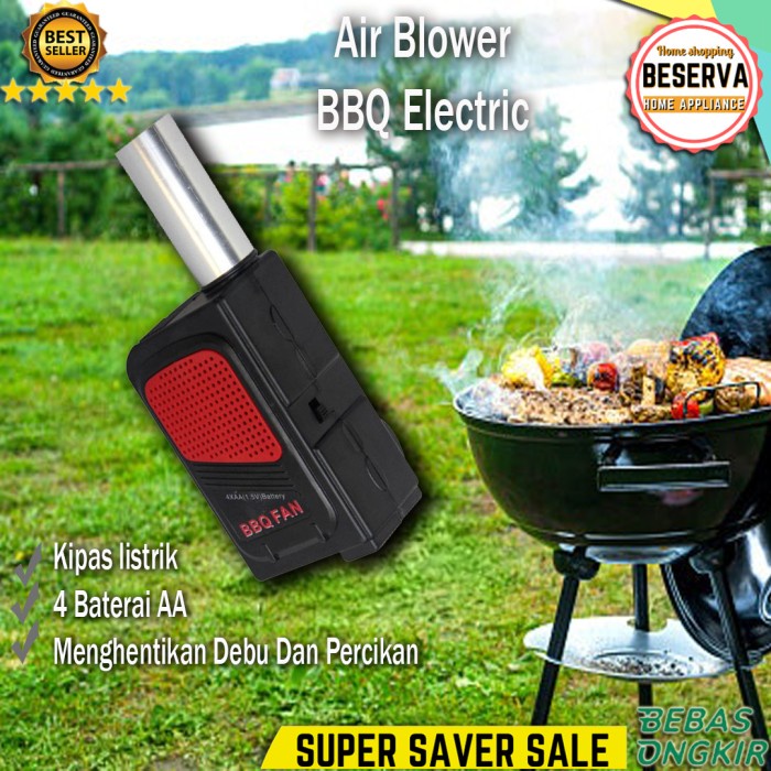 Jual Ventilator Kipas Angin Air Blower Arang Api Bbq Barbeque Bakar Ikan Jagung Sate Dll 5088