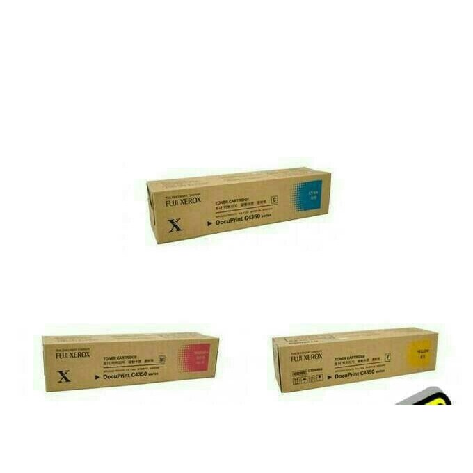 Jual Toner Fuji Xerox DocuPrint C4350 Series COLOUR Original | Shopee ...