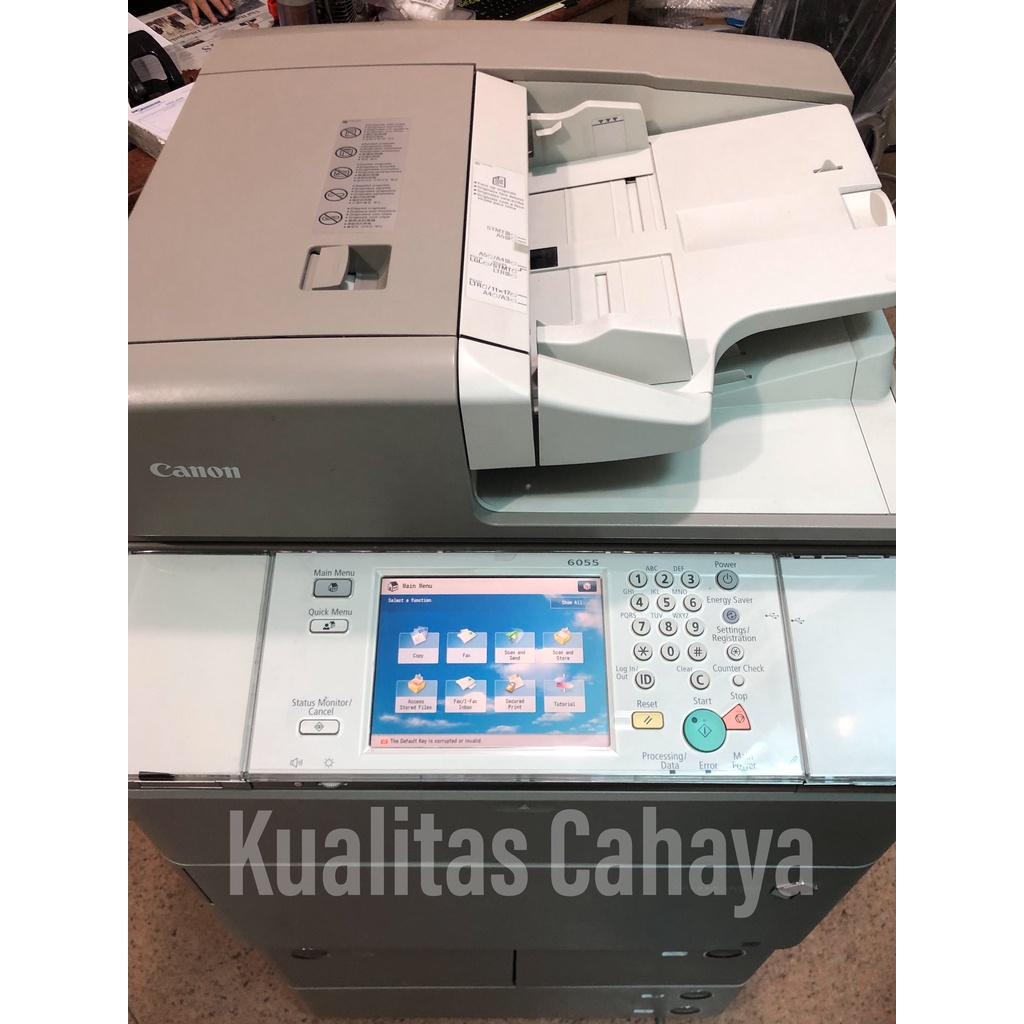 Jual Mesin Fotokopi Canon Ira 6055 6065 6075 Ex Eropa 220volt Grade A