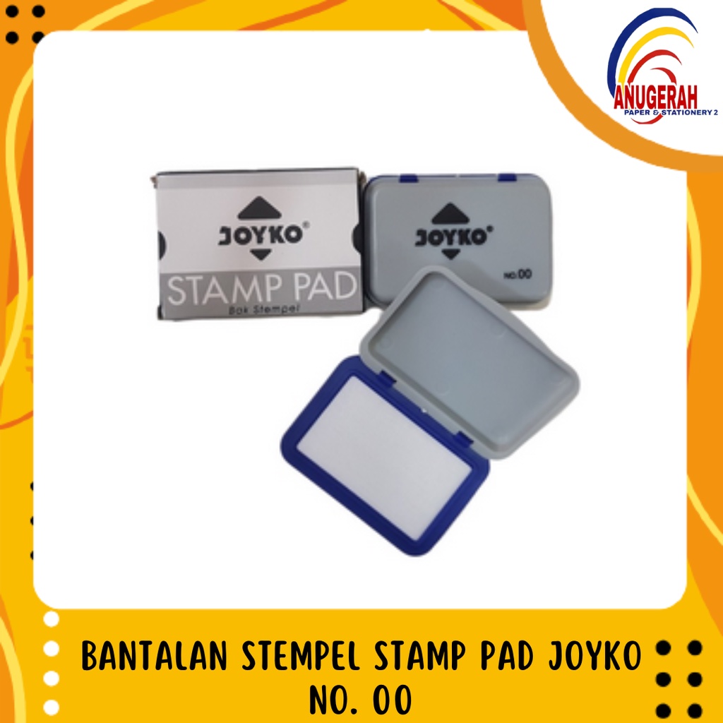 Jual Bantalan Stempel Stamp Pad Joyko No 00 Pcs Shopee Indonesia