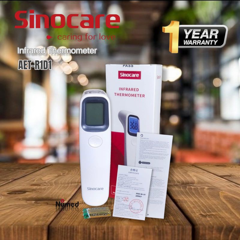 Jual Sinocare Infrared Thermometer AETR1D1 / Thermometer Infra Merah