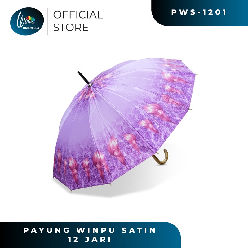 Jual WINPU Payung Satin 12 Jari | Shopee Indonesia