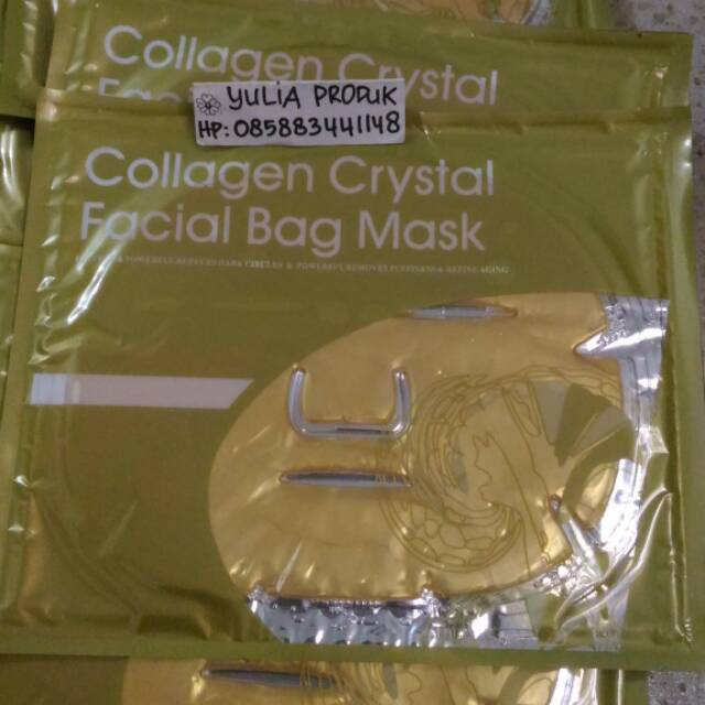 Jual COLLAGEN CRYSTAL FACIAL BAG MASK INI KUALITAS BAGUS PUNYA YA