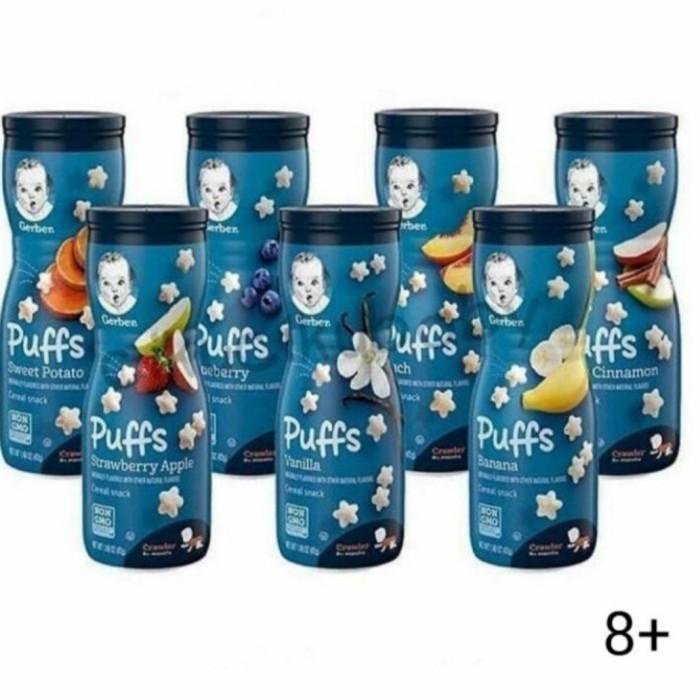 Jual Bisk | Gerber Graduates Puff 42Gr | Shopee Indonesia