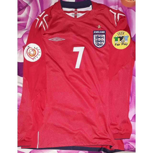 Jual Jersey England / Inggris Original David Beckham