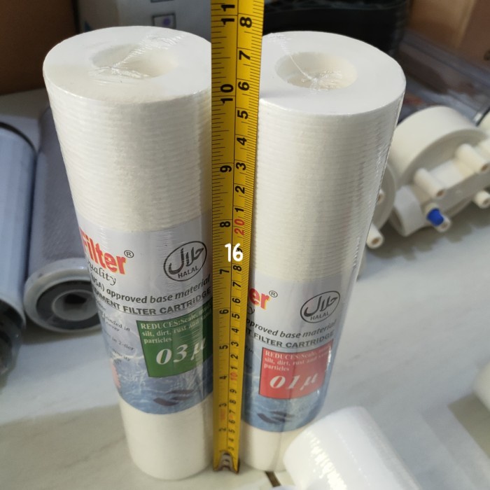 Jual filter air/ spoon, sedimen filter Nano 10'' 01,03,05,10 - 01 ...