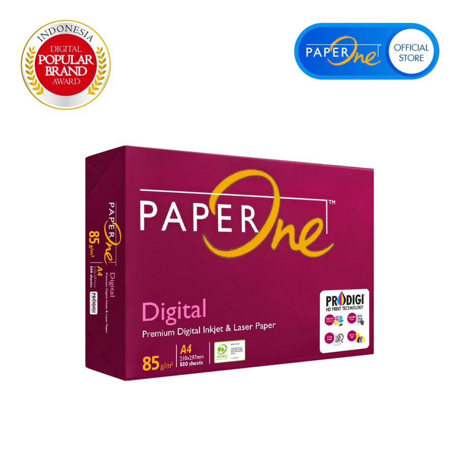Jual Kertas PAPERONE A4 85 Gram Office Paper Print Shopee Indonesia