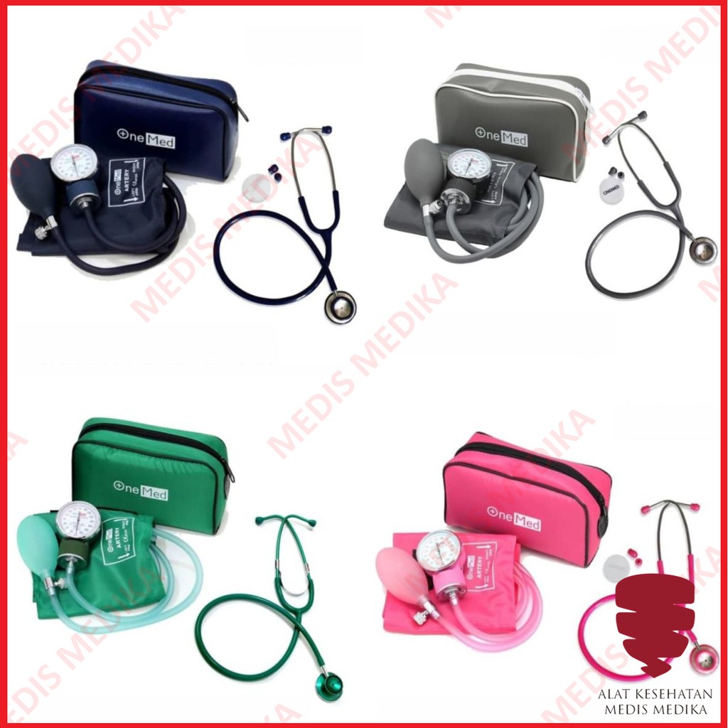 Jual Paket Onemed Stetoskop Tensimeter Aneroid Stethoscope Tensi Manual Shopee Indonesia 9184