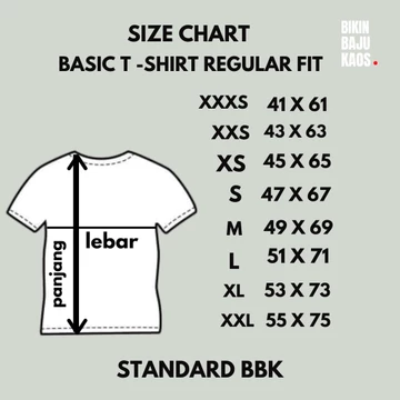 Kaos Polos Cotton Combed 30S Premium Warna Hitam