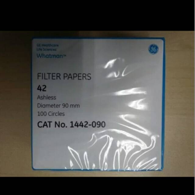 Jual Kertas Saring Dia 90mm No 42 Whatman Filter Paper 1442 90 Shopee Indonesia 1131