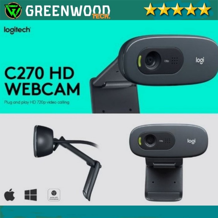 Jual Webcam Logitech C270 Hd 720p Shopee Indonesia