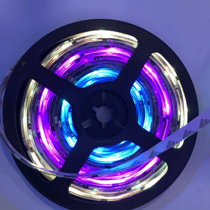 Jual LED STRIP RUNNING OTOMATIS IC PINTAR RGB 5050 | Shopee Indonesia