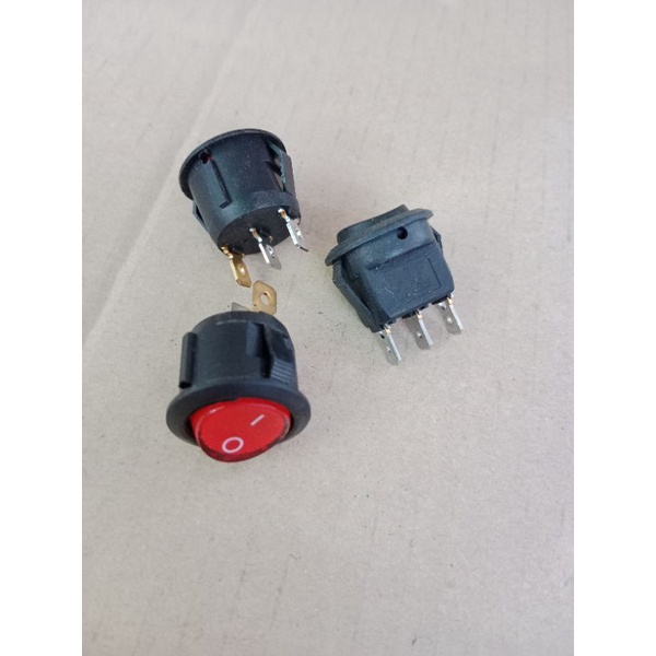 Jual Switch on off bulat kaki 3 | Shopee Indonesia