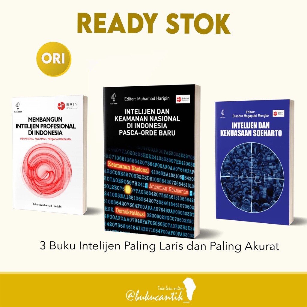 Jual Buku Intelijen Dan Keamanan Nasional Di Indonesia Pasca Orde Baru ...