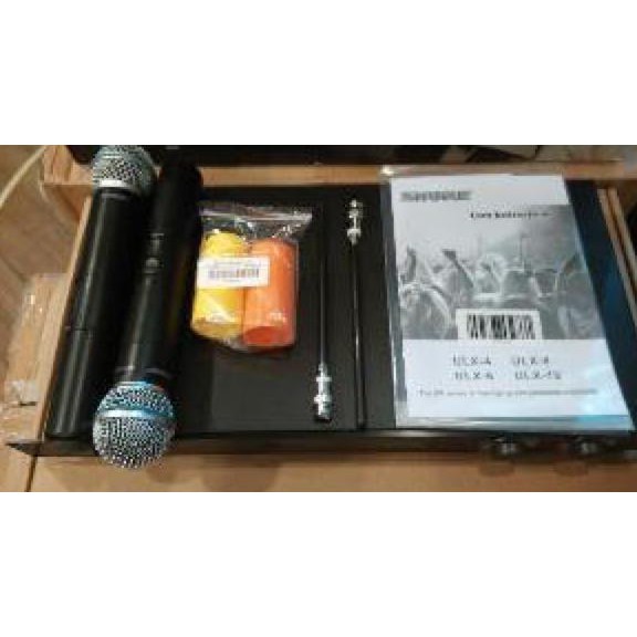 Jual mic wireless shure ulx 4 ( 2 peggang ) Shopee Indonesia