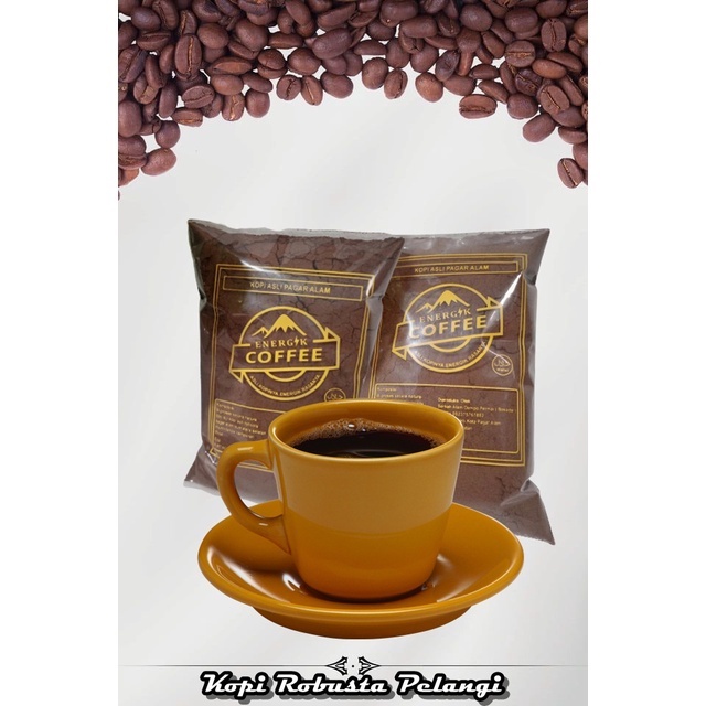 Jual Kopi Tubruk Asli Pagar Alam Kopi Tubruk Robusta Pelangi Kualitas