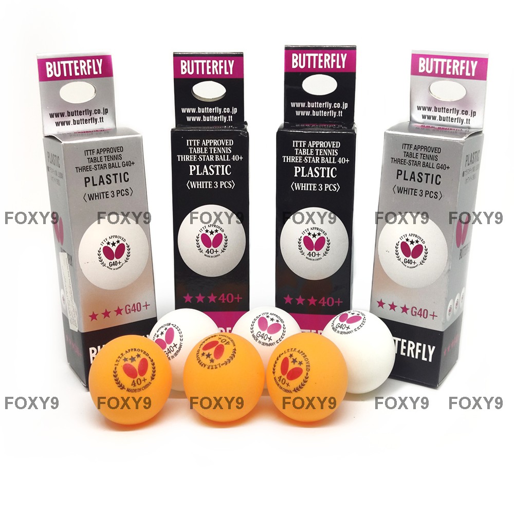 Jual BOLA PIMPONG / BOLA PINGPONG / BOLA TENIS MEJA BUTTERFLY G40